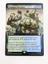 Biomass Mutation - PIP 0475 MTG Magic the Gathering Fallout Extended Art