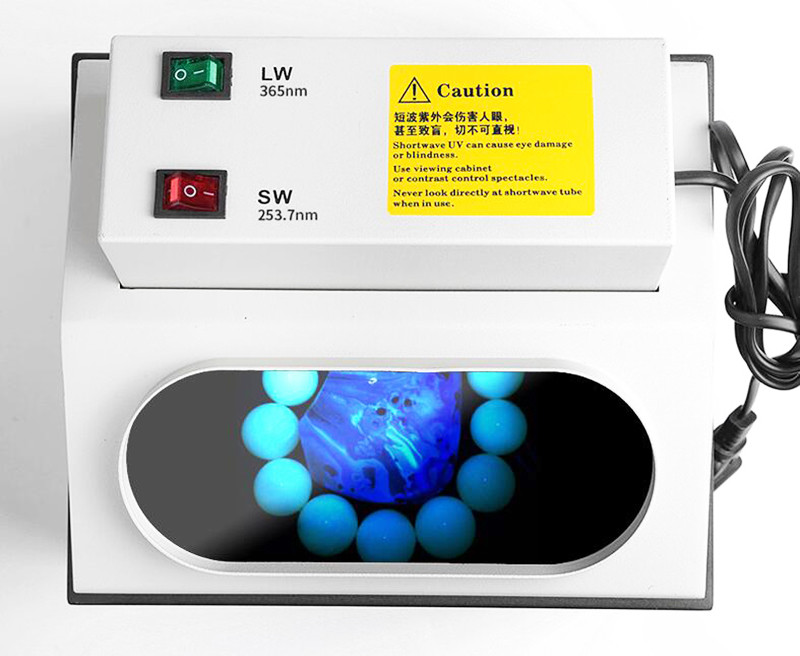 110220V Gemstone UV Light Box Set Gem Identification Instrument 253.7nm/365nm eBay