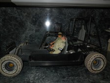 1 vintage g.i.joe jeep w 2 figures used but very nice
