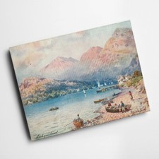 A6 PRINT - Vintage Scotland - Lochgoilhead (d)