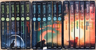 Warriors by Erin Hunter - Complete First Three Series | eBay