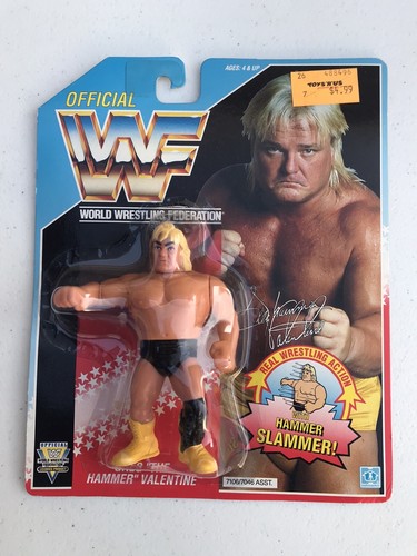 WWF Hasbro Series 3 1992 Greg the Hammer Valentine...