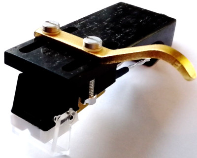 Litz Silver Wired Wooden Headshell + Cartridge für Toshiba SRF 452 Plattenspieler