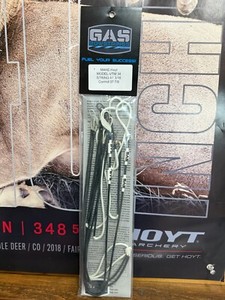 Cordes D’arc Compound Hoyt VTM 31 – GAS BOWSTRINGS, Flo Vert/noir, Neuves