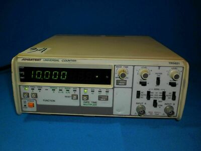 Advantest TR5821 Universal Counter 100.120V 0.4A/250V/ 220.240V 0.2A/250V