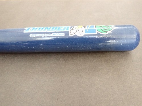 VINTAGE 2002 TRENTON THUNDER MINI SOUVENIR WOODEN BASEBALL BAT 18" - Picture 19 of 23