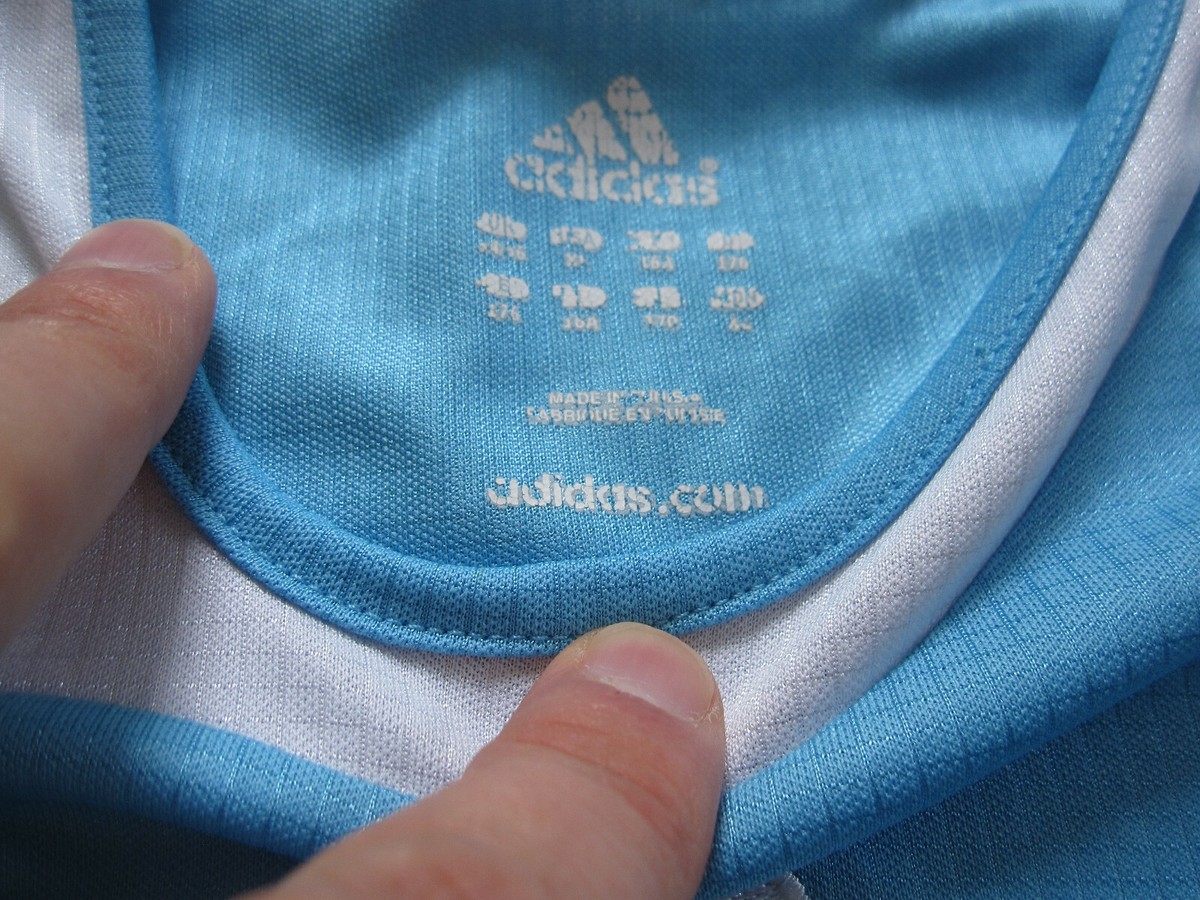 Maillot OLYMPIQUE DE MARSEILLE n ° 19 OM 2000 ADIDAS vintage shirt away maglia L