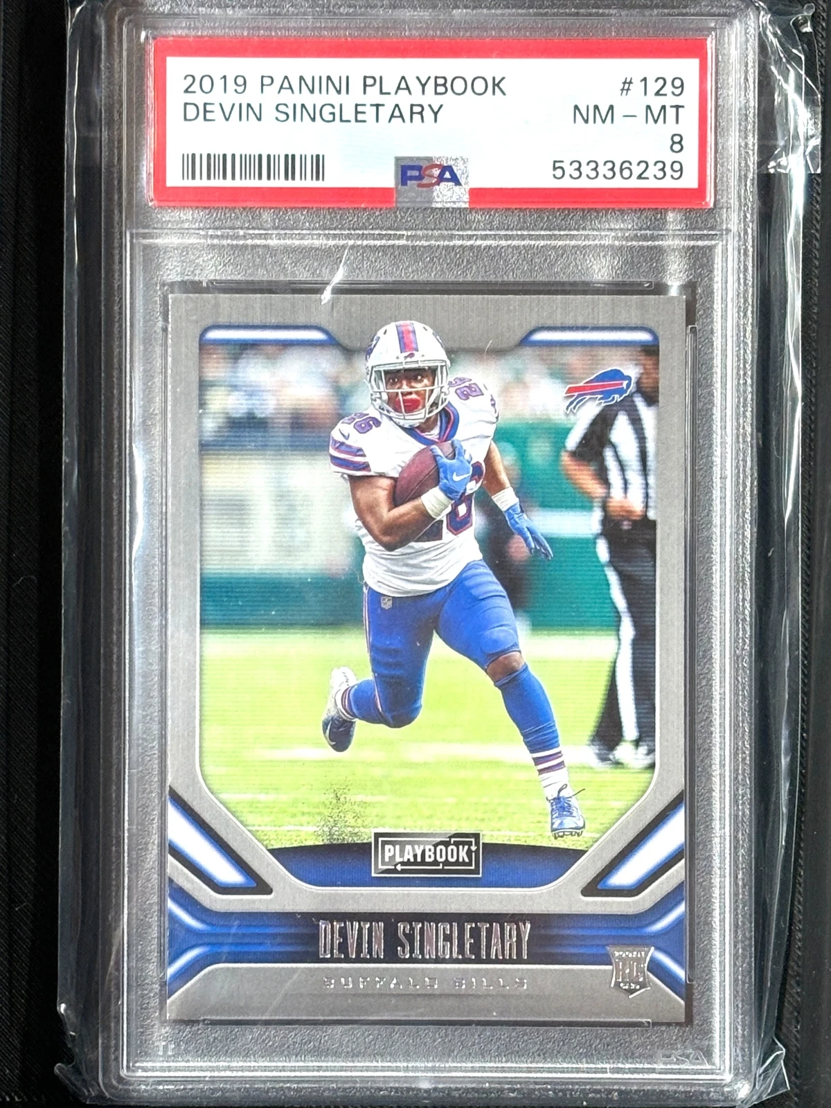 Devin Singletary Panini Playbook #129 Base