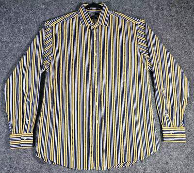 VTG Polo Ralph Lauren Regent Shirt Adult XL Multicolor Long Sleeve Button Up Men