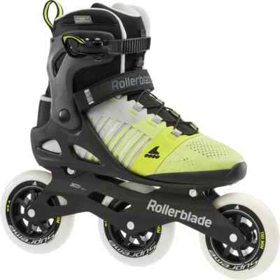 Inline Skates Rollerblade Macroblade 110 3WD US 10 EU 43 GRAY/YELLOW