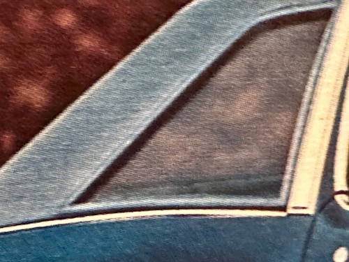 1977-79 dodge diplomat and lebaron rear window trim 2-door only - Picture 3 of 14