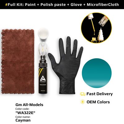 Touch up Paint for Gm Code: WA322E Cayman High Quality Scratch Repair