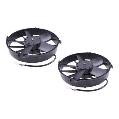 2X 30102038 Spal Cooling Fan High Performance Paddle Blade 12'' Single Electric
