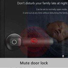 Electronic Handle Smart Fingerprint Door Lock Biometric Digital Code Door Lock — image 9