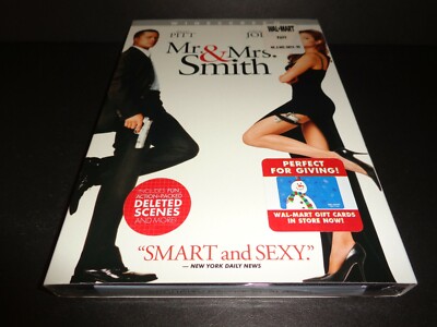 MR & MRS SMITH-Married Brad Pitt, Angelina Jolie assigned to kill each other-DVD