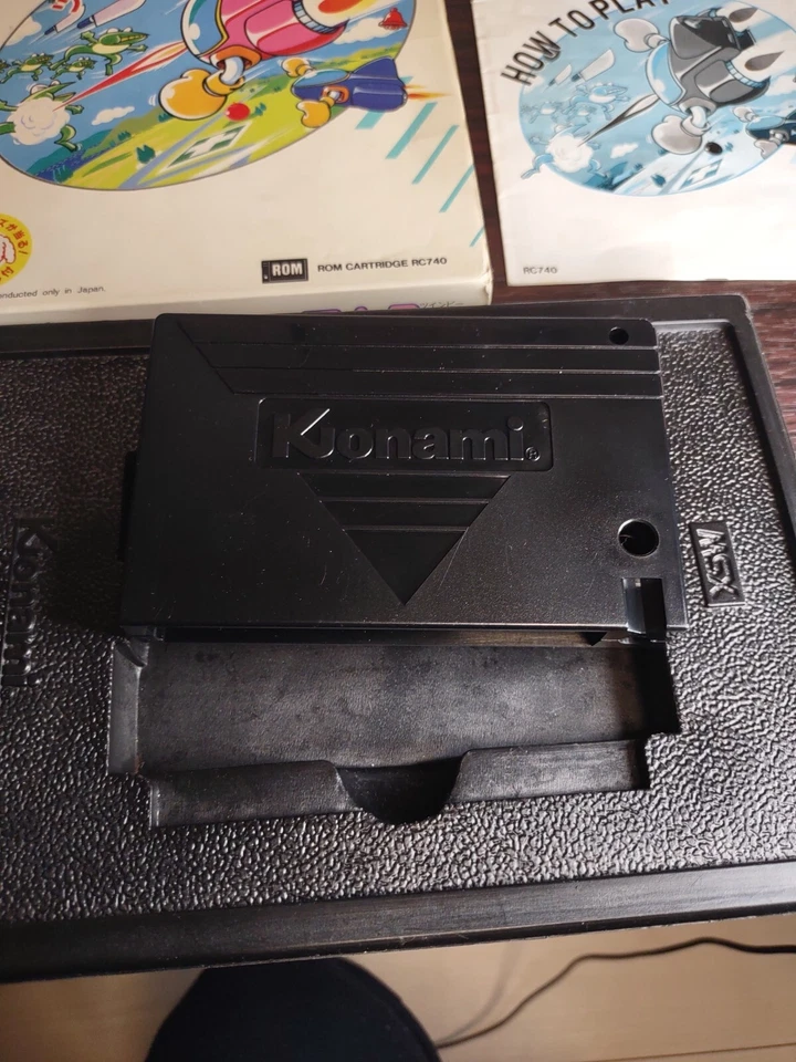 MSX Twin Bee CIB Boxed, Tested, works 1986 Rare Konami Japan Import  - Image 4 of 4