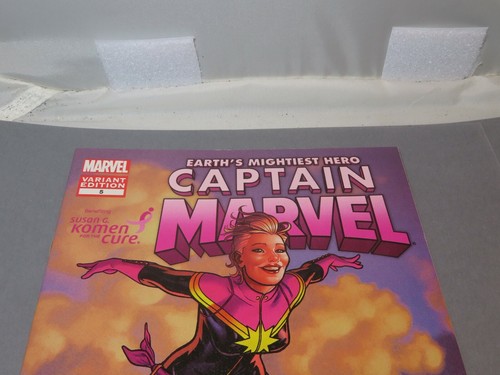 Stan Lee Signed Captain Marvel Variant Comic Book Autographed PSA/DNA COA 1A - Picture 6 of 8