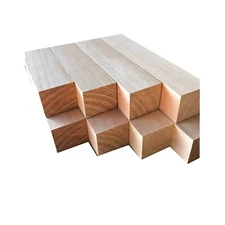 24 Pcs, Spanish Cedar Pen Blanks 3/4x 3/4x 5 Woodturning Block- Free US Shipping