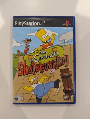 Jeu PS2 The Simpsons Skateboarding - Version UK - Bon État - PlayStation 2