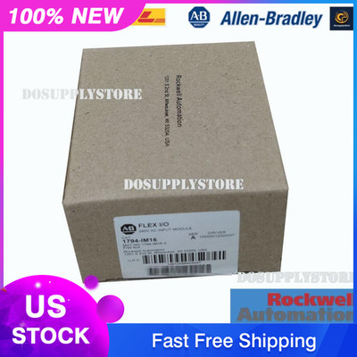 New Allen-Bredley 1794IM16 Flex 16 Point Digital Input Module AB 1794-IM16