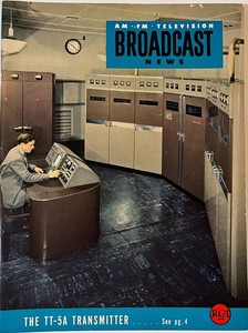 Vintage RCA AM FM Television Broadcast News Magazine #48 March 1948!