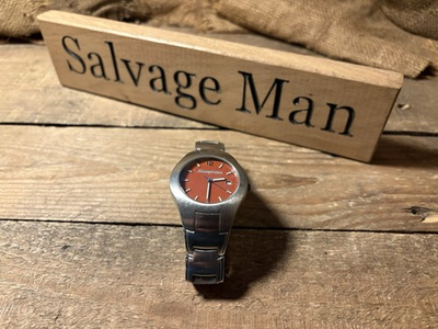 #ad Vintage promotional Snap on Tools wristwatch 1990s Heavy Duty Working New Batt GBP 50.00