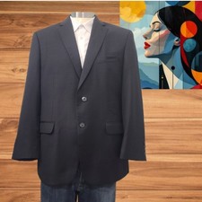 Calvin Klein Men s Charcoal Gray Solid Blazer Sport Coat Jacket Size 42S