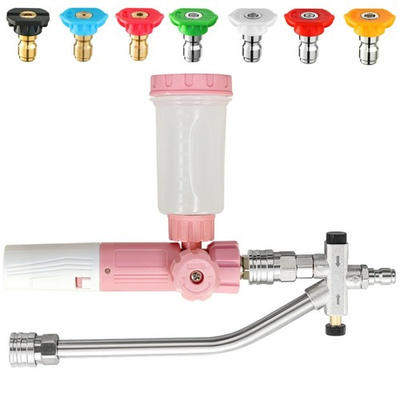 #ad #ad 7Pcs Nozzle Tips Foam Cannon for Pressure Washer with Dual Connector Accessory $30.99