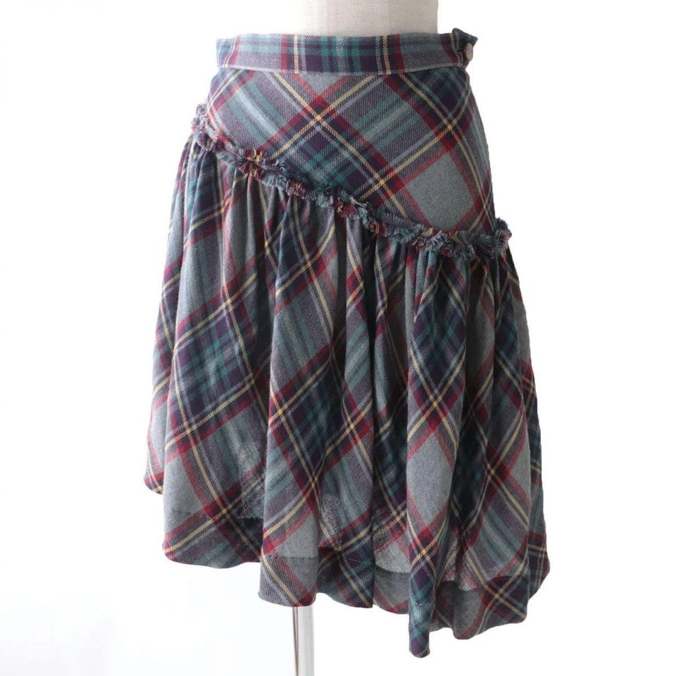 Vivienne Westwood Red Label Asymmetrical Flare Woo Skirt Size 3 - Image 3 of 4