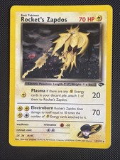 Rocket's Zapdos 15/132 Holo Rare Gym Challenge Pokemon Unlimited Holo MP on eBay