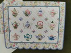 10 Carol Wilson Fine Arts Embossed Blank Note Cards+Envelopes: Quilted Teapots — photo 2