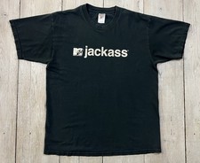Vintage Jackass Y2K 2005 T-Shirt Size Large