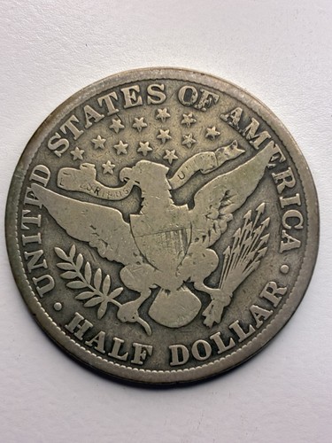 1909-P Barber Half Dollar i73 - Picture 2 of 4