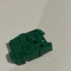 G1 TRANSFORMER PRETENDER BLUDGEON Green Tank Turret Part