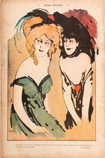 🖼️ Art Nouveau Poster - 1900s Belle Époque Illustration - French Vintage Wall