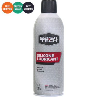 Super Tech Silicone Lubricant Spray   Silicone   Lubricant   12oz