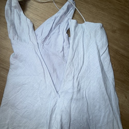 Princess Polly Light Blue Slip Dress US 2 Mini Y2K Coquette Cottagecore - Picture 7 of 11