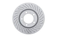 1x Bremsscheibe BOSCH 0 986 479 D25 für PORSCHE 997 911 991 BOXSTER 981 718 982