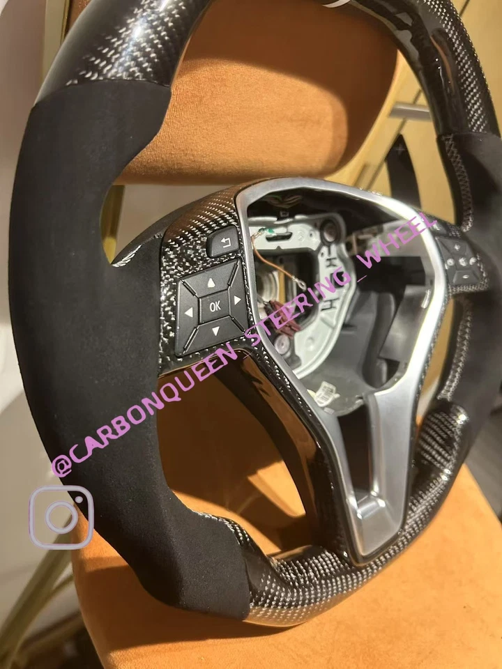 Volante mercedes-benz clase w204/c250/c300/c350/c350/c 2012-2015 ys/blanco Foto 2 de 4