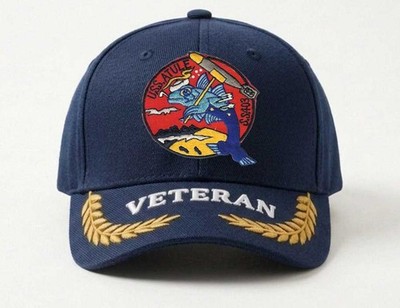 Customized Embroidered Hat Uss Atule Ss 463, Veteran Cap, Trucker Hat, Gift