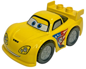 LEGO DUPLO Cars Jeff Gorvette 6133 Race Day Retired Disney Pixar Car