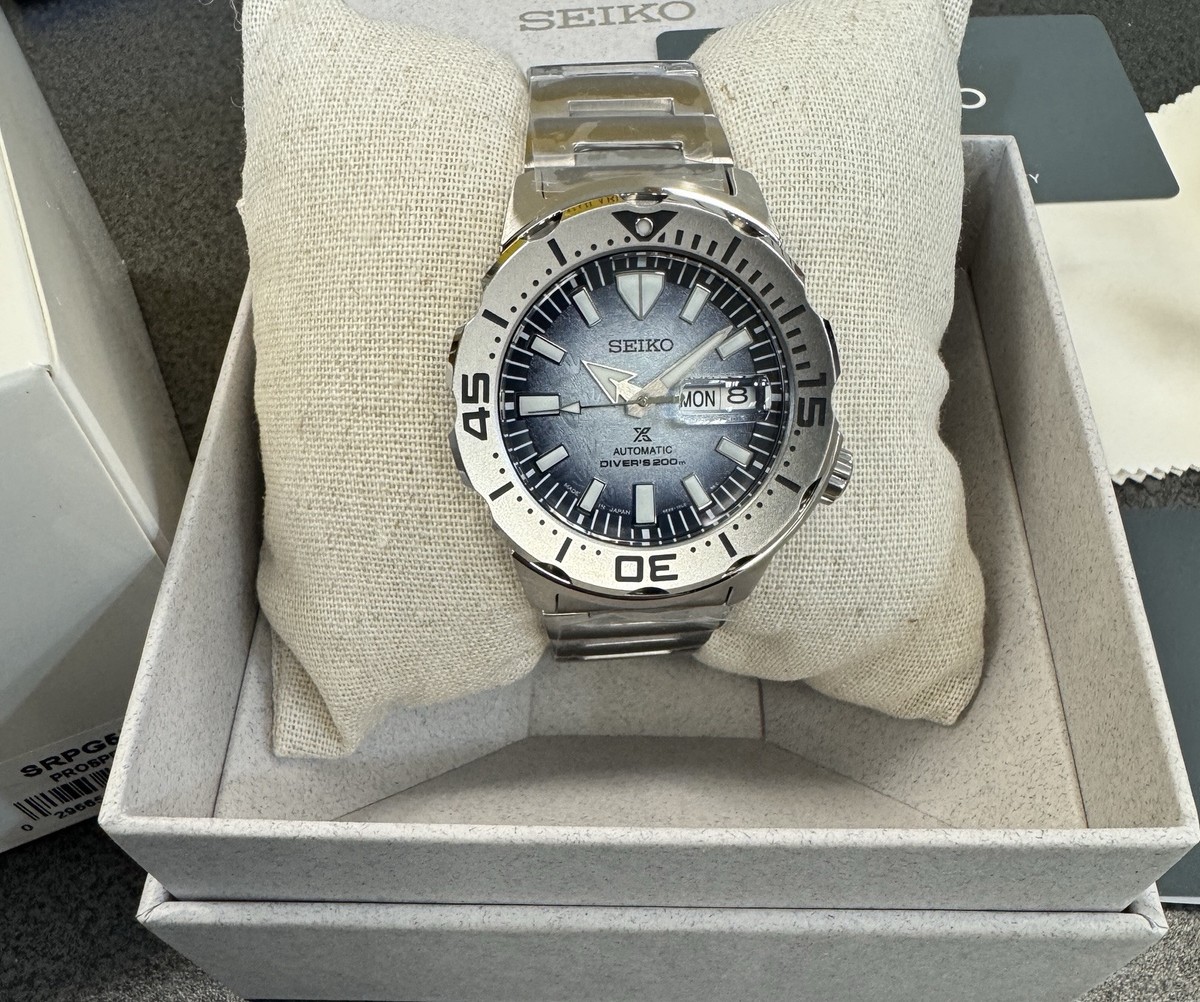 Seiko Men's Automatic Prospex Monster Watch SRPG57 Made In Japan