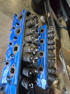 69-70 FORD 351W C90E MUSTANG TORINO SMALL BLOCK 351 WINDSOR OEM CYLINDER HEADS