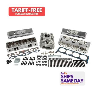 Air Flow 3901-TEKT, Kit SBC Enforcer Top End A/P Heads Performance Racing Parts