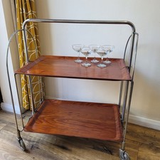 1960s Folding Serving Drinks
