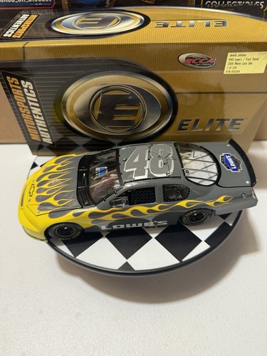 RARE* Jimmie Johnson ELITE #48 Lowe’s Track Tested 2006 1/24 Nascar Diecast - Picture 6 of 13