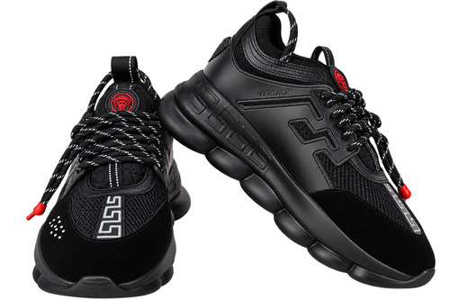versace chain reaction men's sneakers