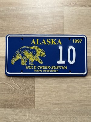 Autokennzeichen Alaska License Plate
