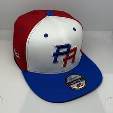 PUERTO RICO BASEBALL PR 3-D EMBROIDERED - PUERTO RICO FLAG AT SIDE SNAPBACK HAT