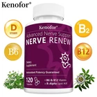 Advanced Nerve Support Brain Nervous Health Benfotiamine 600mg 120 Capsules